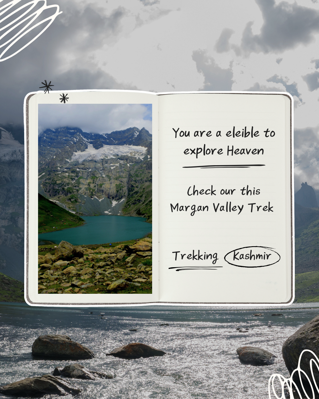 Maragan Valley trek in kashmir by Ridingsolo